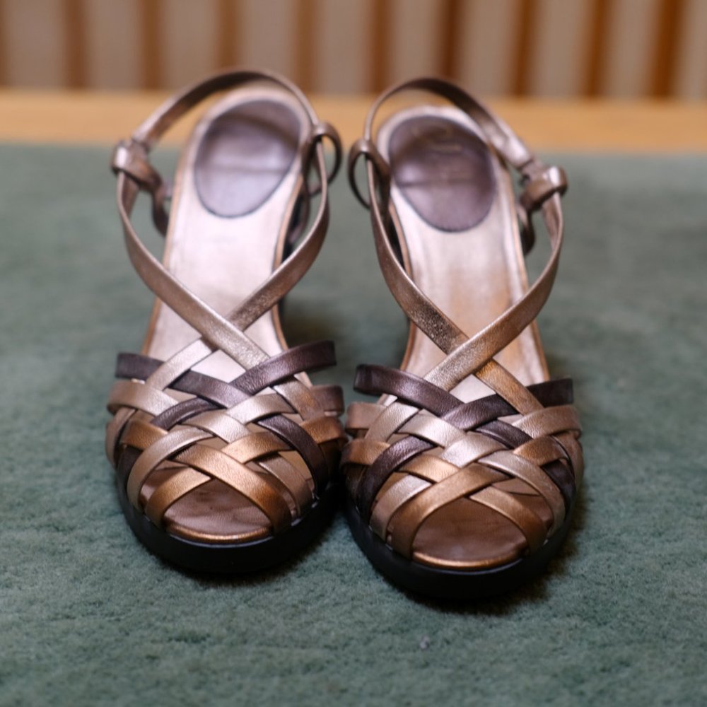 Cole Haan Metalic Shoes